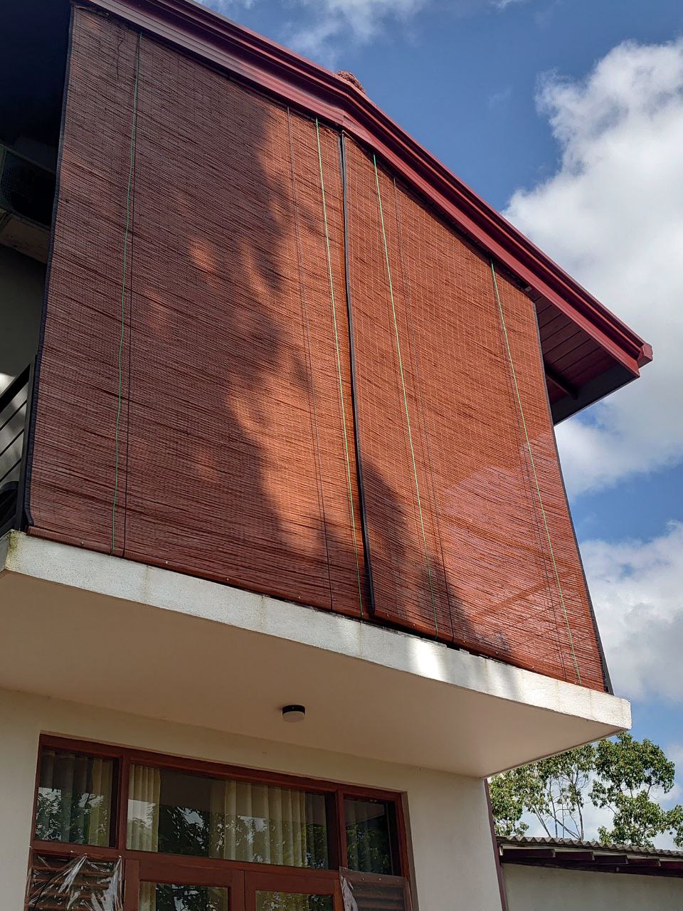 Painted Bamboo Blinds for Outdoor Spaces in Sri Lanka